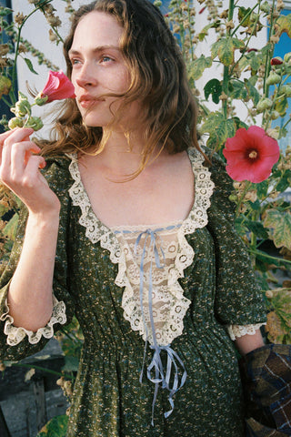 The Loren Dress | Pine Foliage