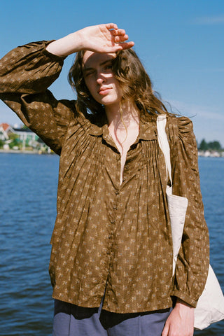 The Sandra Blouse | Hickory Ditsy