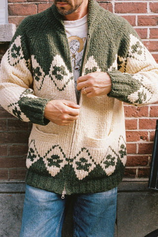 The Vytas Cardigan | Moss