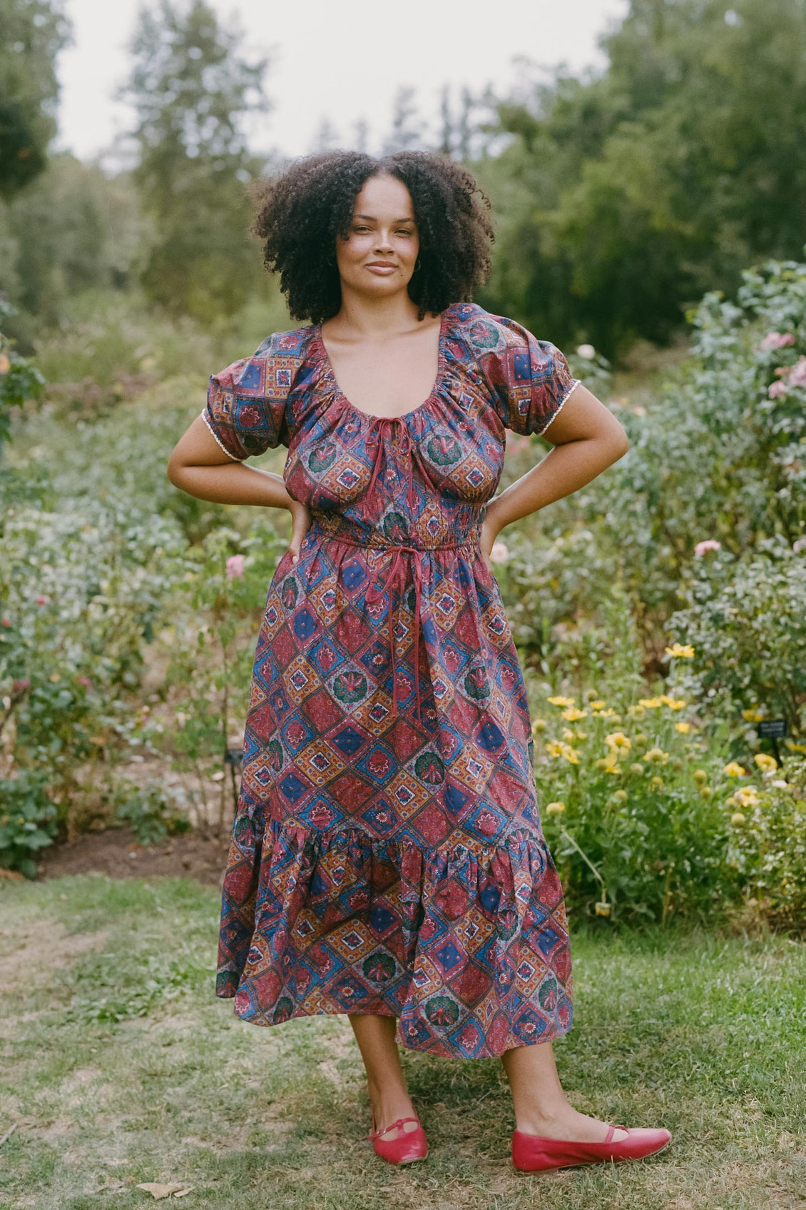 The Brynne Dress Extended | Ruby Patchwork