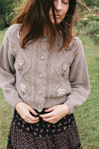 The Clover Cardigan | Hazelnut – Christy Dawn