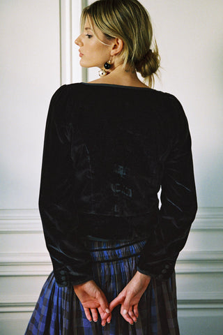 The Patricia Jacket | Raven