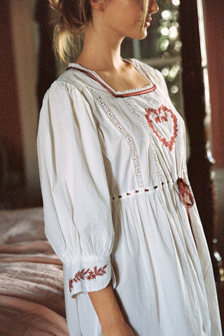 The Nicolette Nightgown | Alabaster