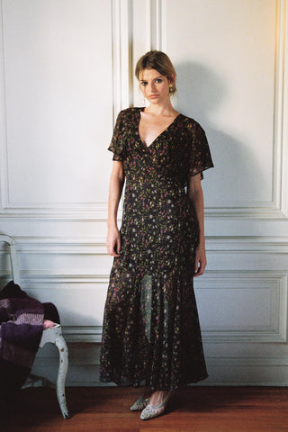 The Althea Dress | Winter Loganberry