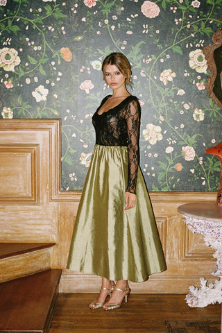 The Marion Dress | Avocado