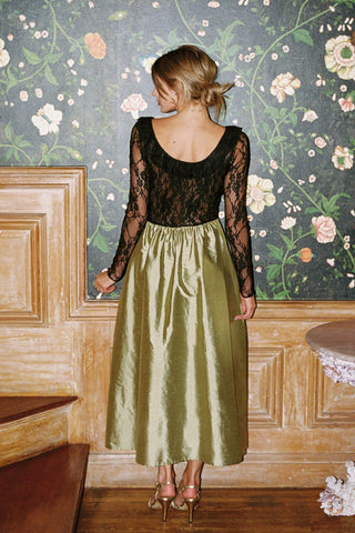 The Marion Dress | Avocado
