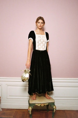 The Eileen Dress | Snow Lace