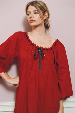 The Wendy Nightgown | Red Dahlia