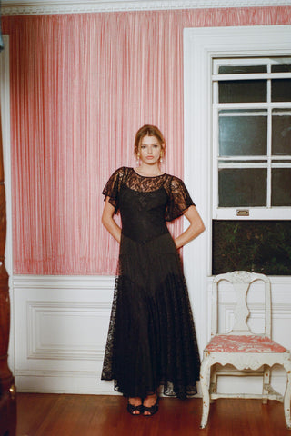 The Helda Dress | Noir Lace