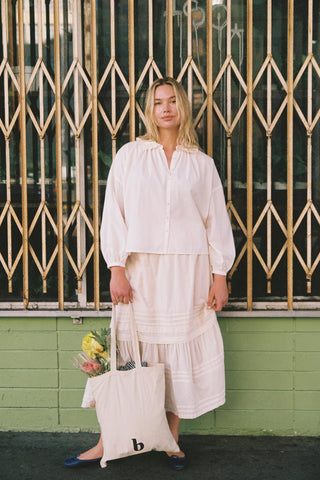 The Gabrielle Skirt | Pearl