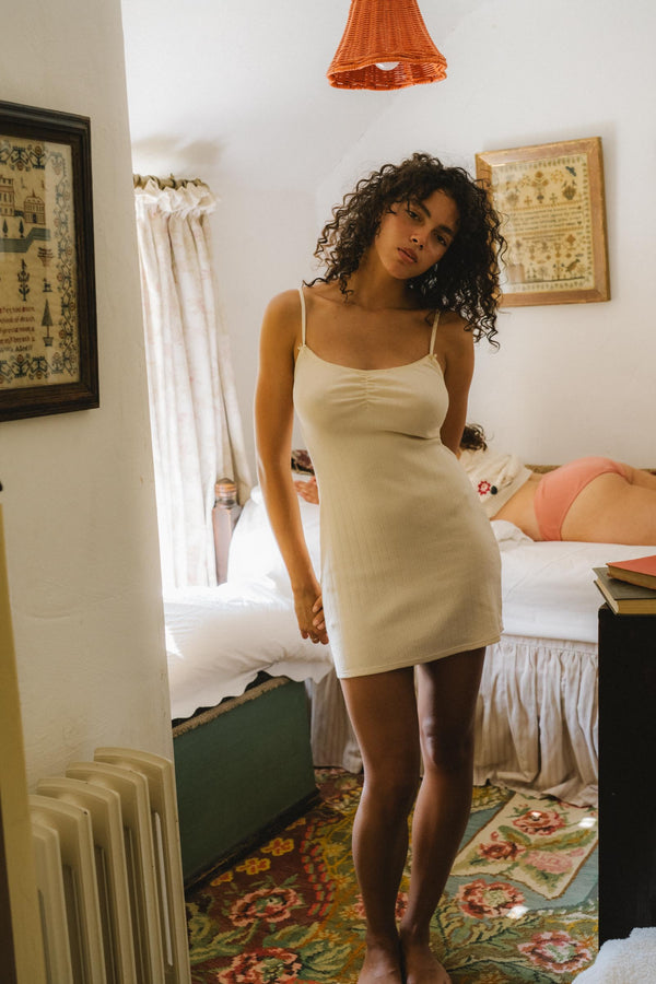 The Mattie Slip | Natural