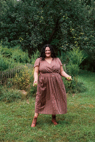 The Dawn Dress Extended | Evergreen Apple Harvest