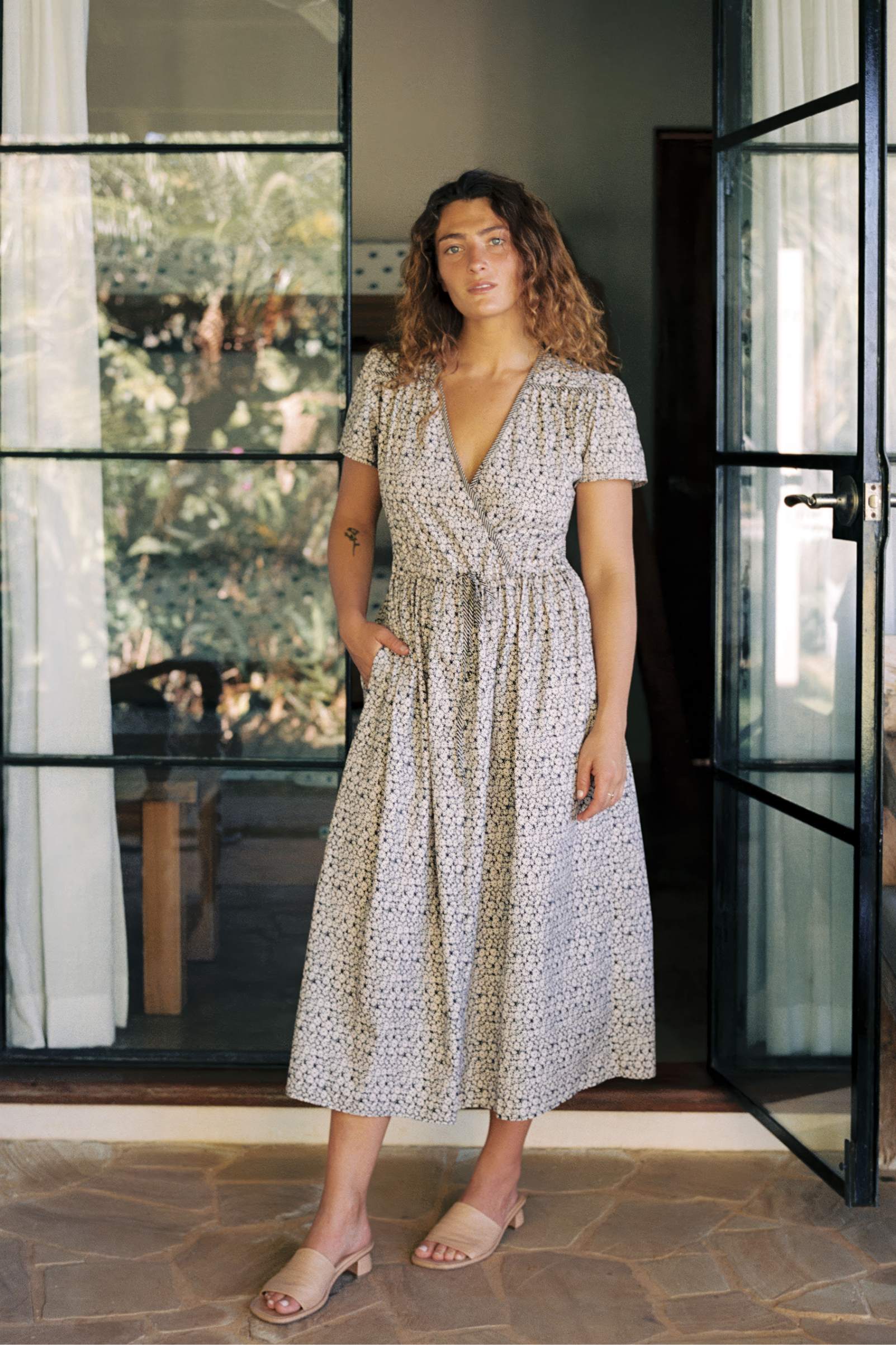 【新品未使用】soor ploom Edith Dress bergamot Edith Dress, Thistle Print, Bergamot – Soor Ploom