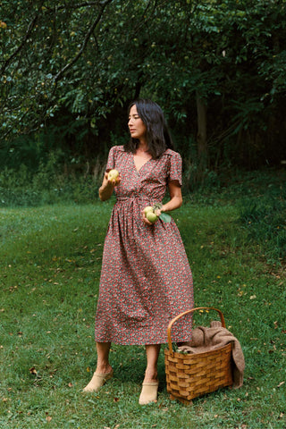 The Dawn Dress | Evergreen Apple Harvest