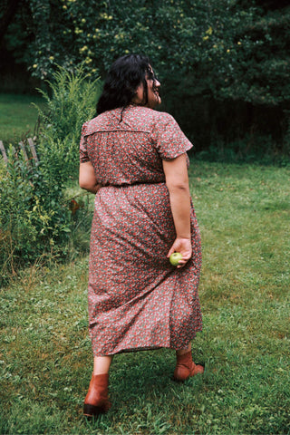 The Dawn Dress Extended | Evergreen Apple Harvest