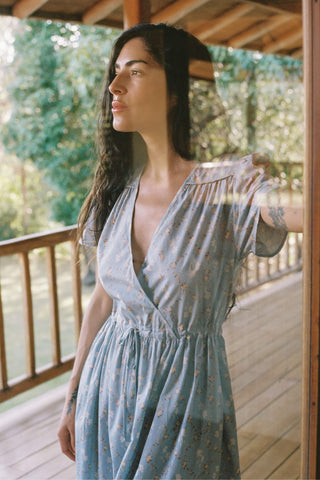 christy dawn blue dress The Tori Dress