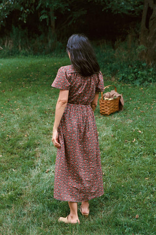 The Dawn Dress Petites | Evergreen Apple Harvest