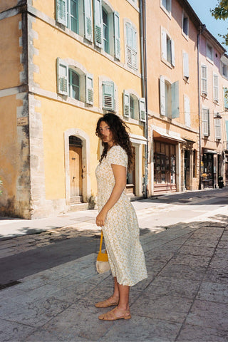 The Dawn Dress | Women's Midi Dress in Sun Spray, Large The Dawn Dress | Women's Midi Dress in Sun Spray, Large