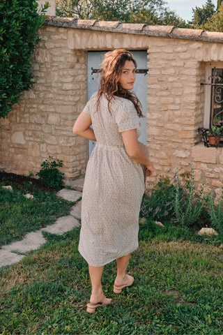 The Dawn Dress Petites | Creme Strawberry Christy Dawn The Dawn Dress Petites | Creme Strawberry Christy Dawn