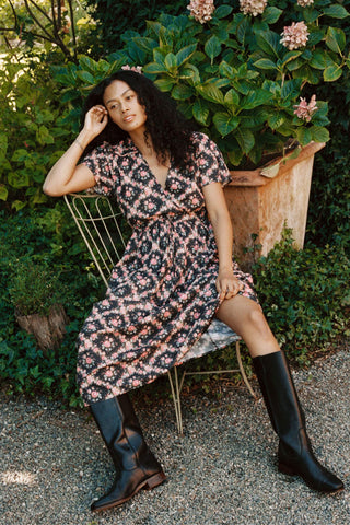 The Dawn Dress | Night Rose Lattice Christy Dawn The Dawn Dress | Night Rose Lattice Christy Dawn