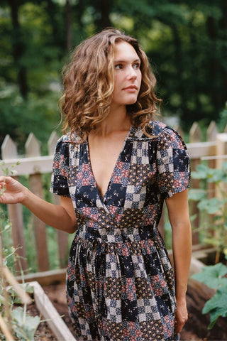 The Dawn Dress Petites | Harvest Patchwork