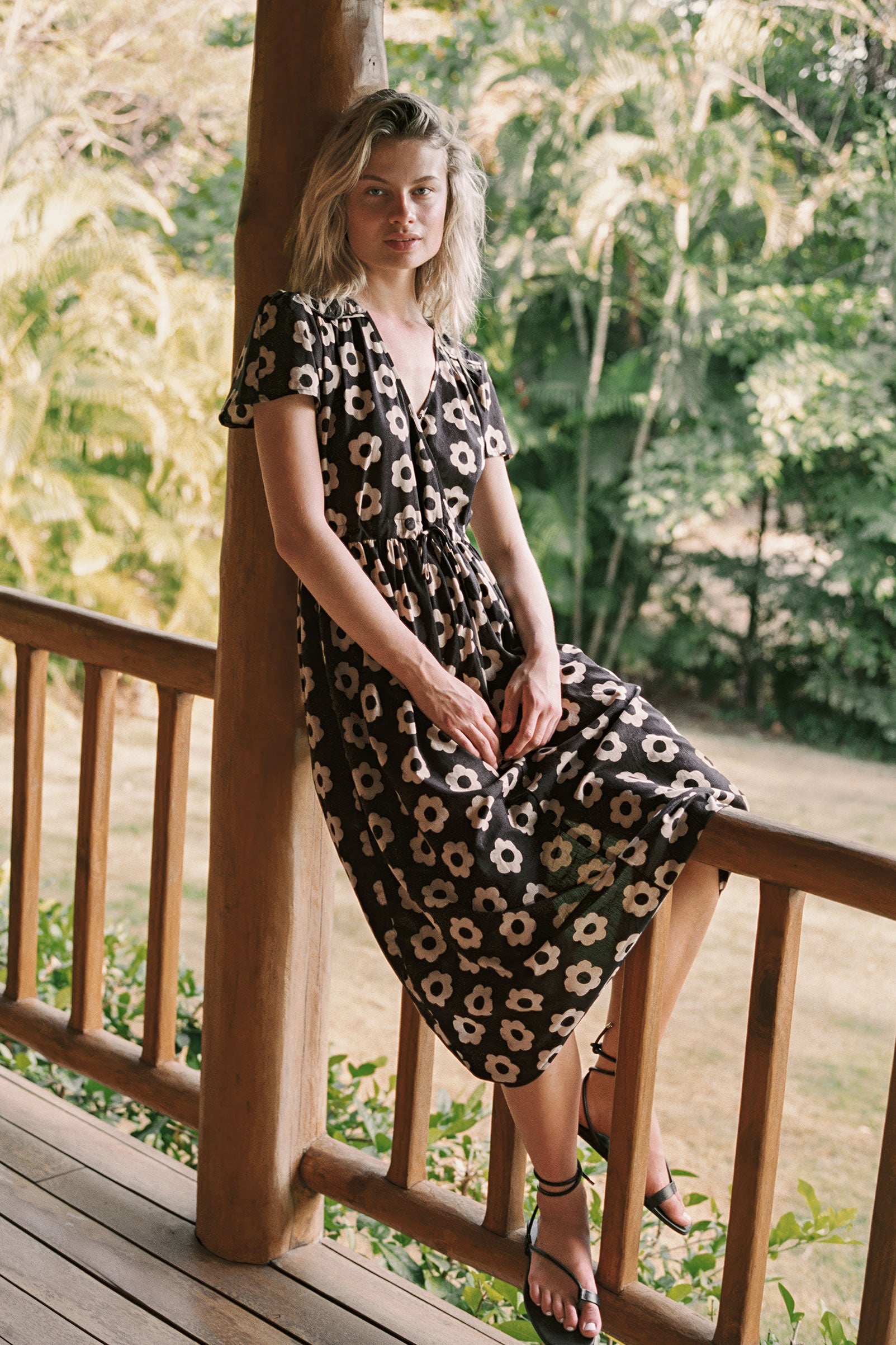 The Dawn Dress Petites | Noir Daisy – Christy Dawn