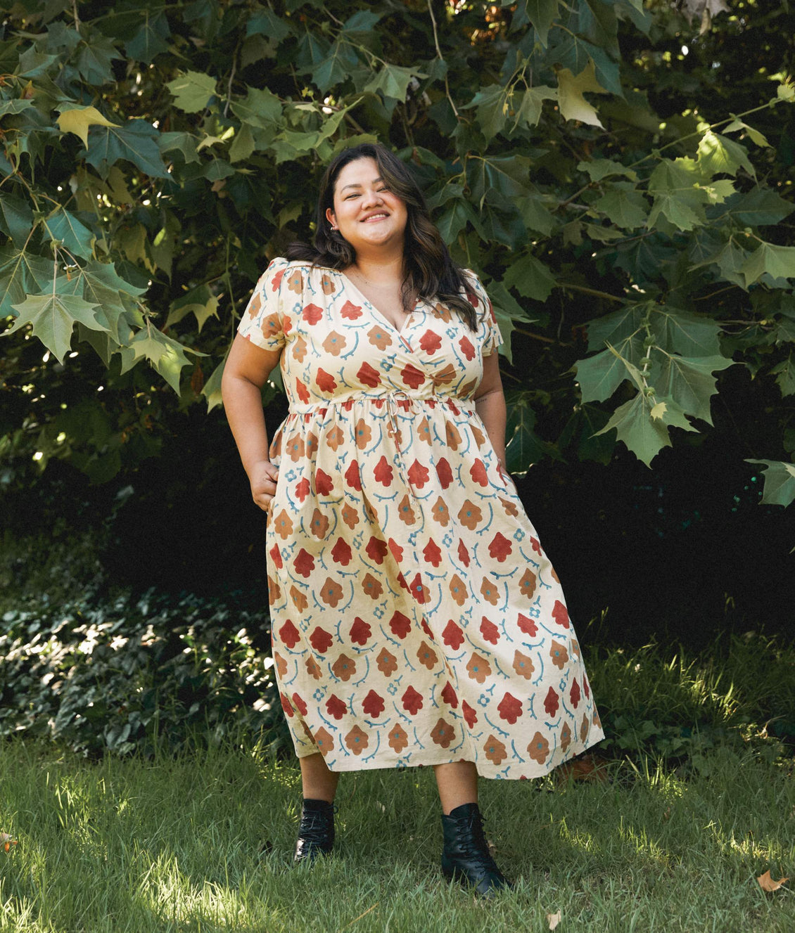 The Dawn Dress Extended | Oak Leaf