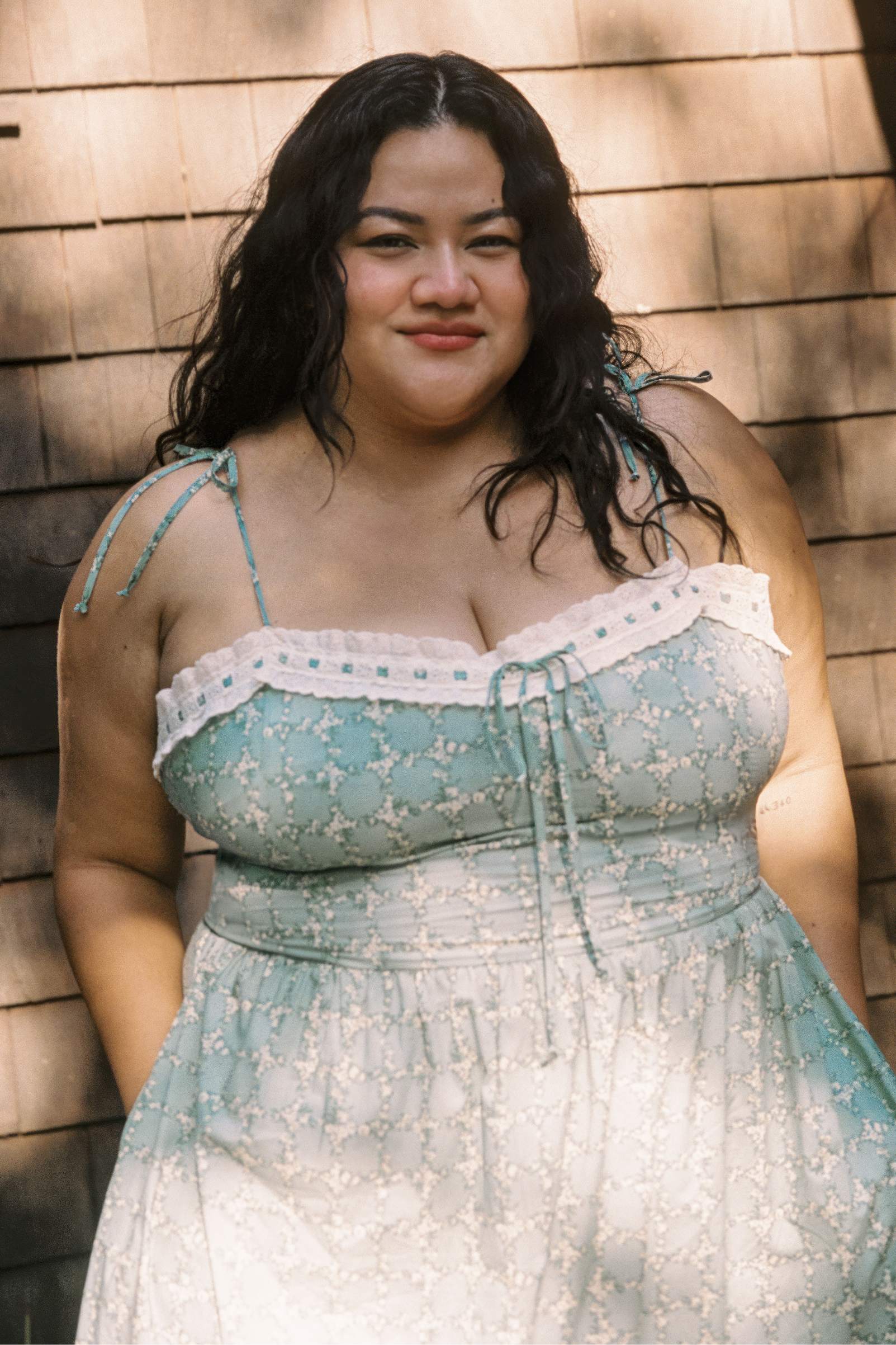 The Emma Dress Extended | Sage Trellis – Christy Dawn