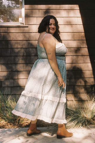 The Emma Dress Extended | Sage Trellis