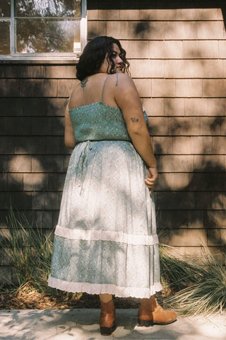 The Emma Dress Extended | Sage Trellis