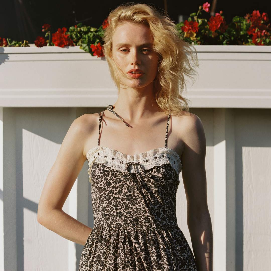 Black Daisy Dress