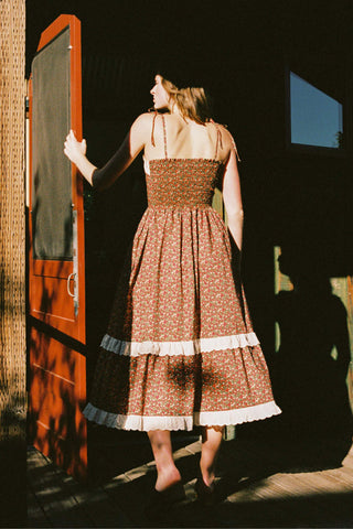 The Emma Dress | Evergreen Apple Harvest