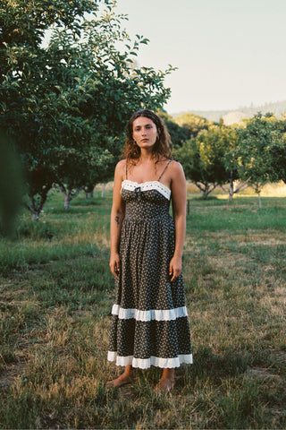 The Emma Dress | Night Strawberry