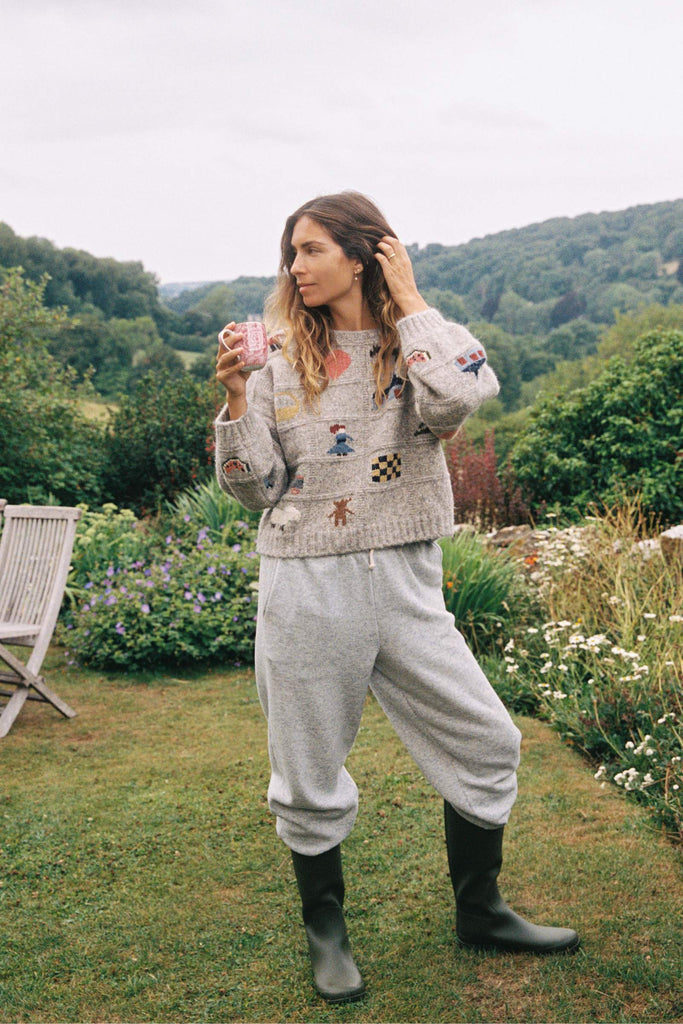 The Enid Sweater | Earl Grey
