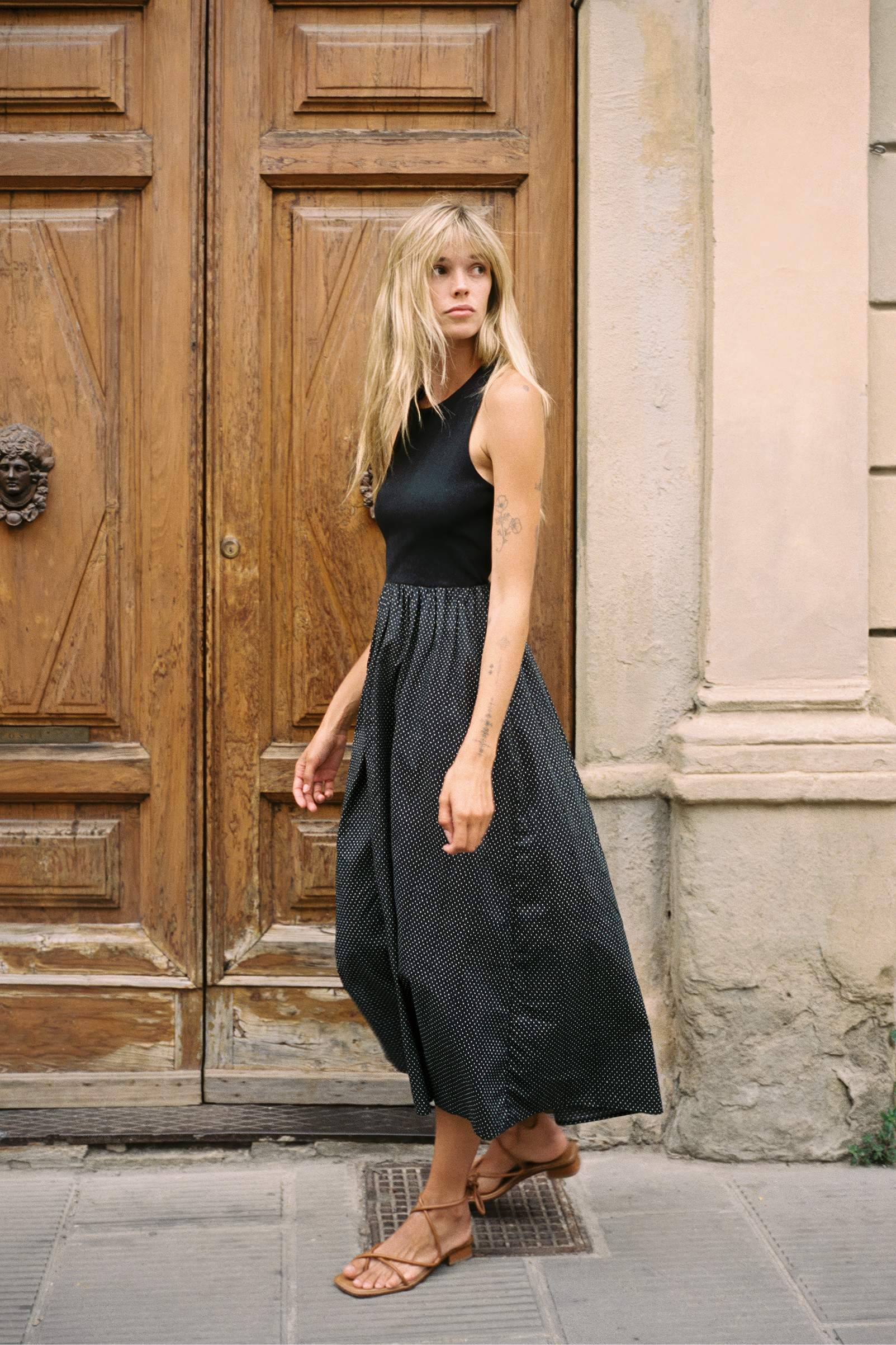 The Fernanda Dress | Noir Dot – Christy Dawn