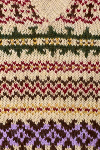 The Frank Vest | Dune Fairisle