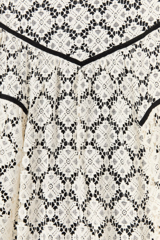 The Henrietta Skirt | Snow Lace