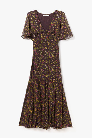 The Althea Dress | Winter Loganberry