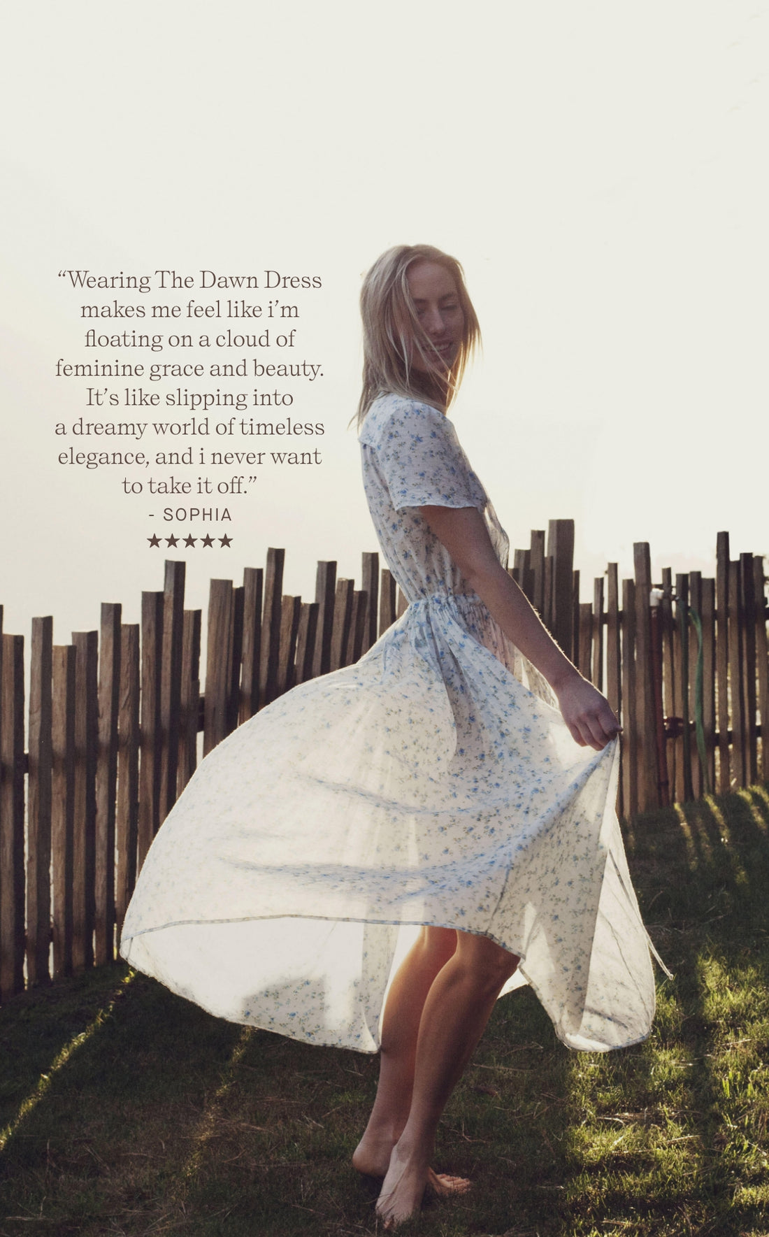 knee length dresses for ladies The Dawn Dress