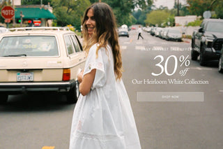 Daily Harvest Sale Offering 30% Off Our Heirloom White COllection Shop Now