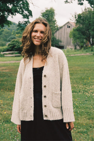 The Helga Cardigan | Mist