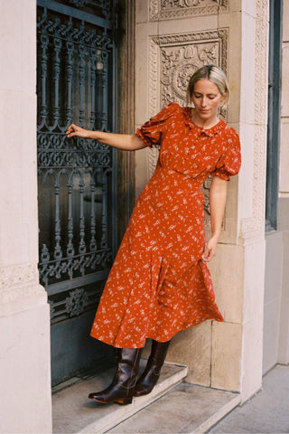 The Irene Dress | Mums Ditsy Ruby