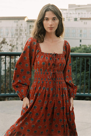 The Jennica Dress | Sienna Sunflower
