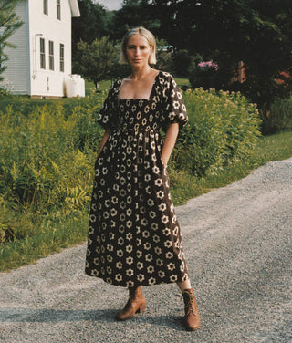 The Katrina Dress  Noir Daisy – Christy Dawn