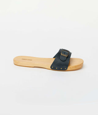The Ventura Clog | Navy Leather