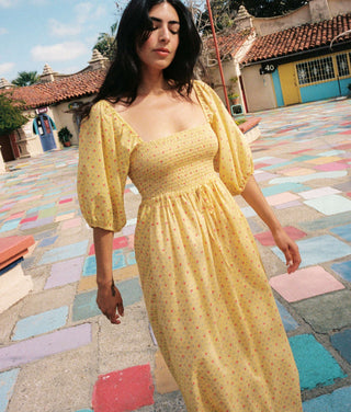 The Katrina Dress | Lemon Rose