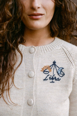 The Astral Cardigan | Libra Opal