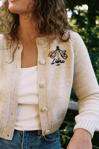 The Astral Cardigan | Libra Opal