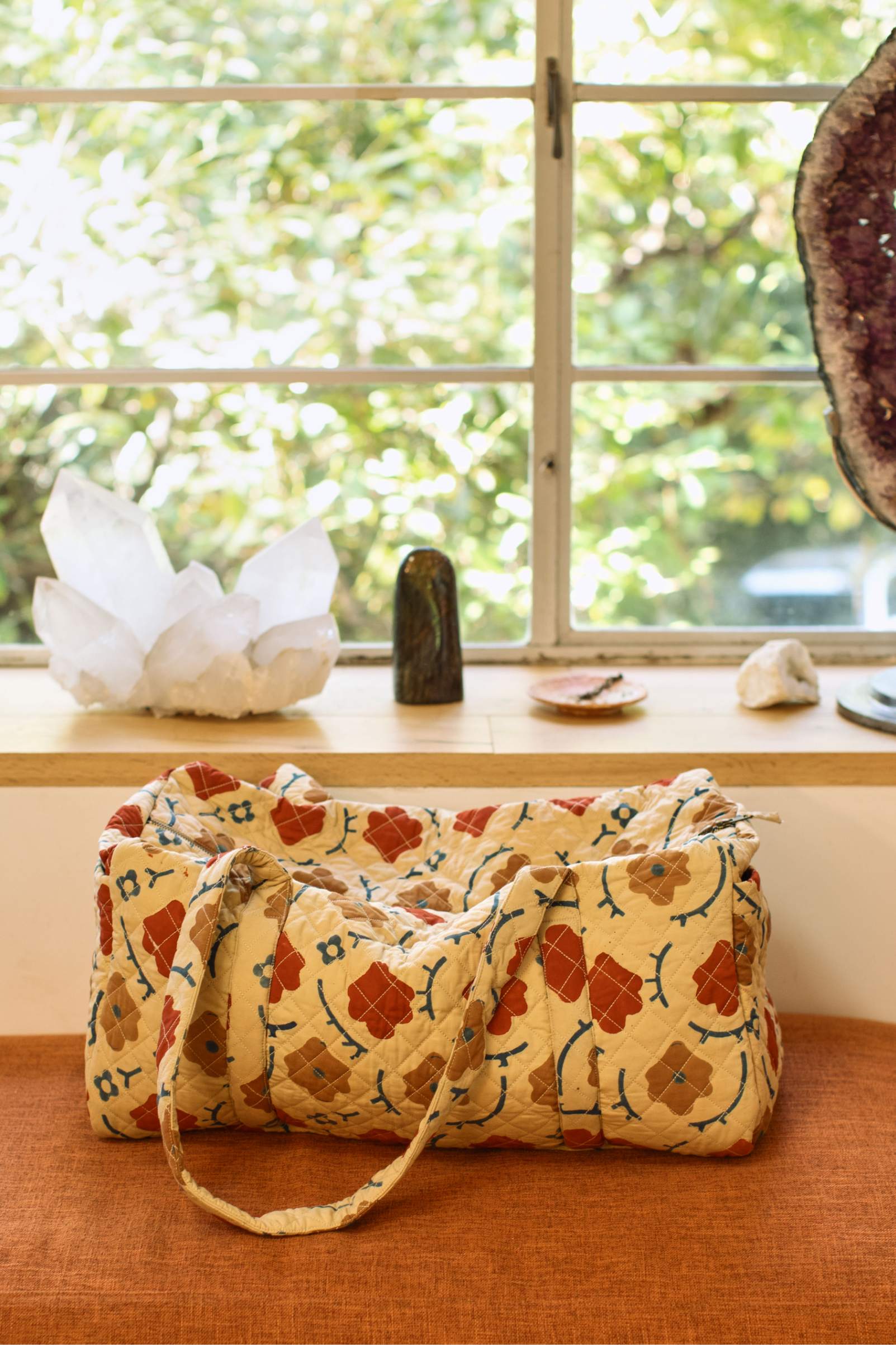 Maria Quilted Duffel | Oak Leaf – Christy Dawn