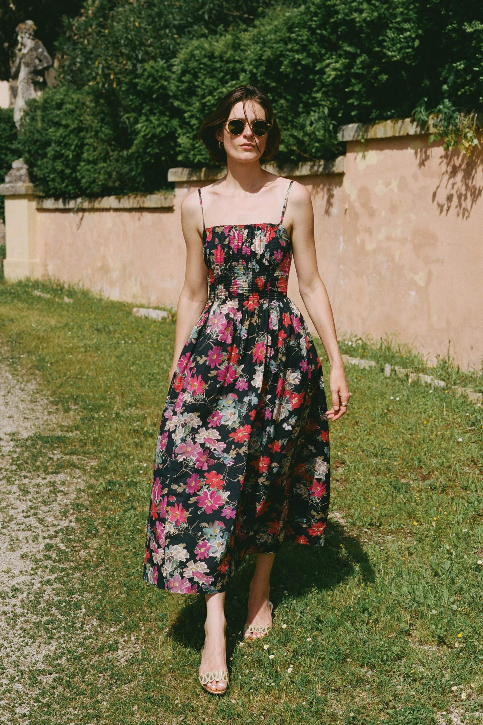green emerald velvet dress The Nile Dress